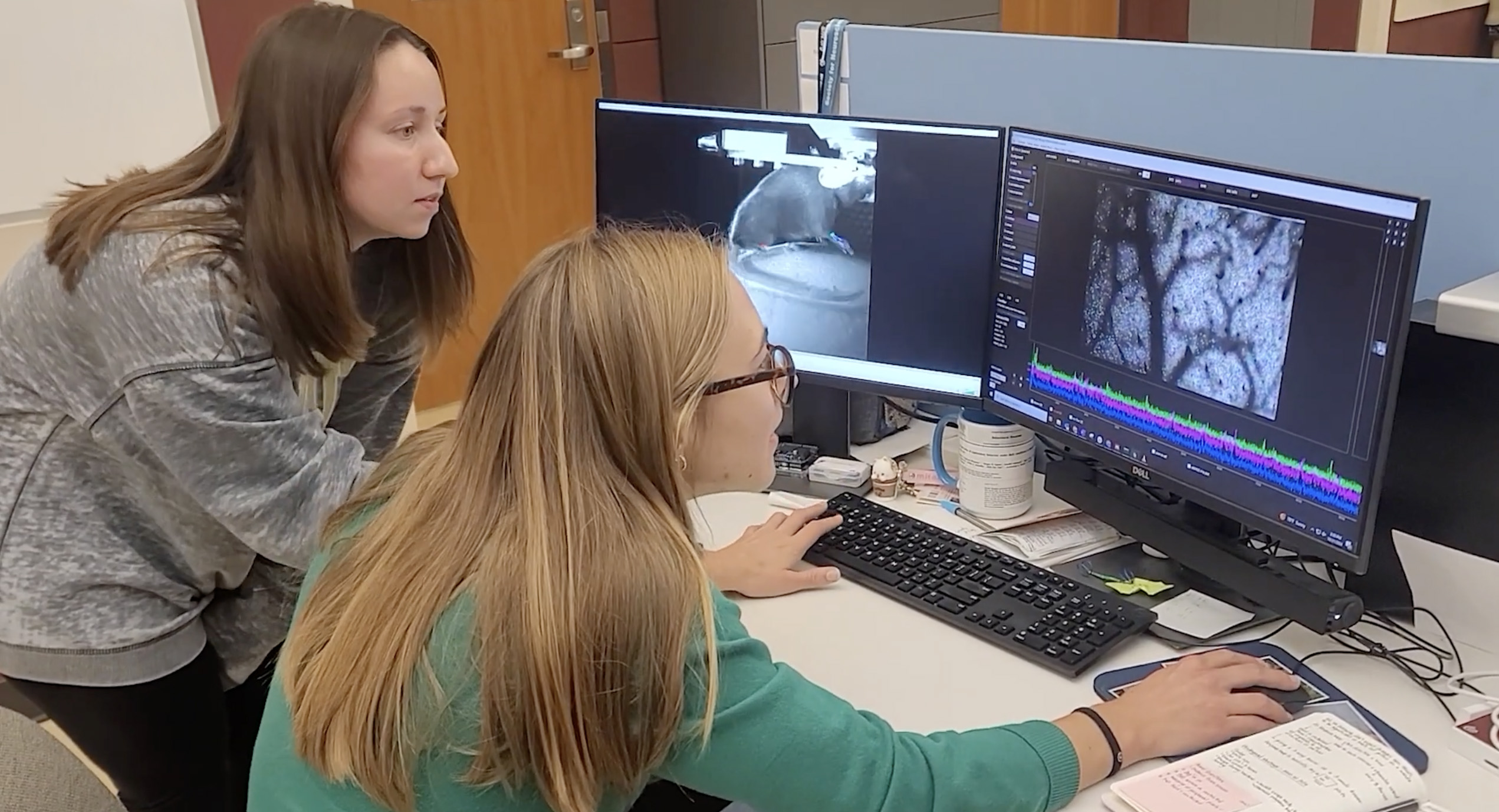 A powerful telescope capturing deep space images.